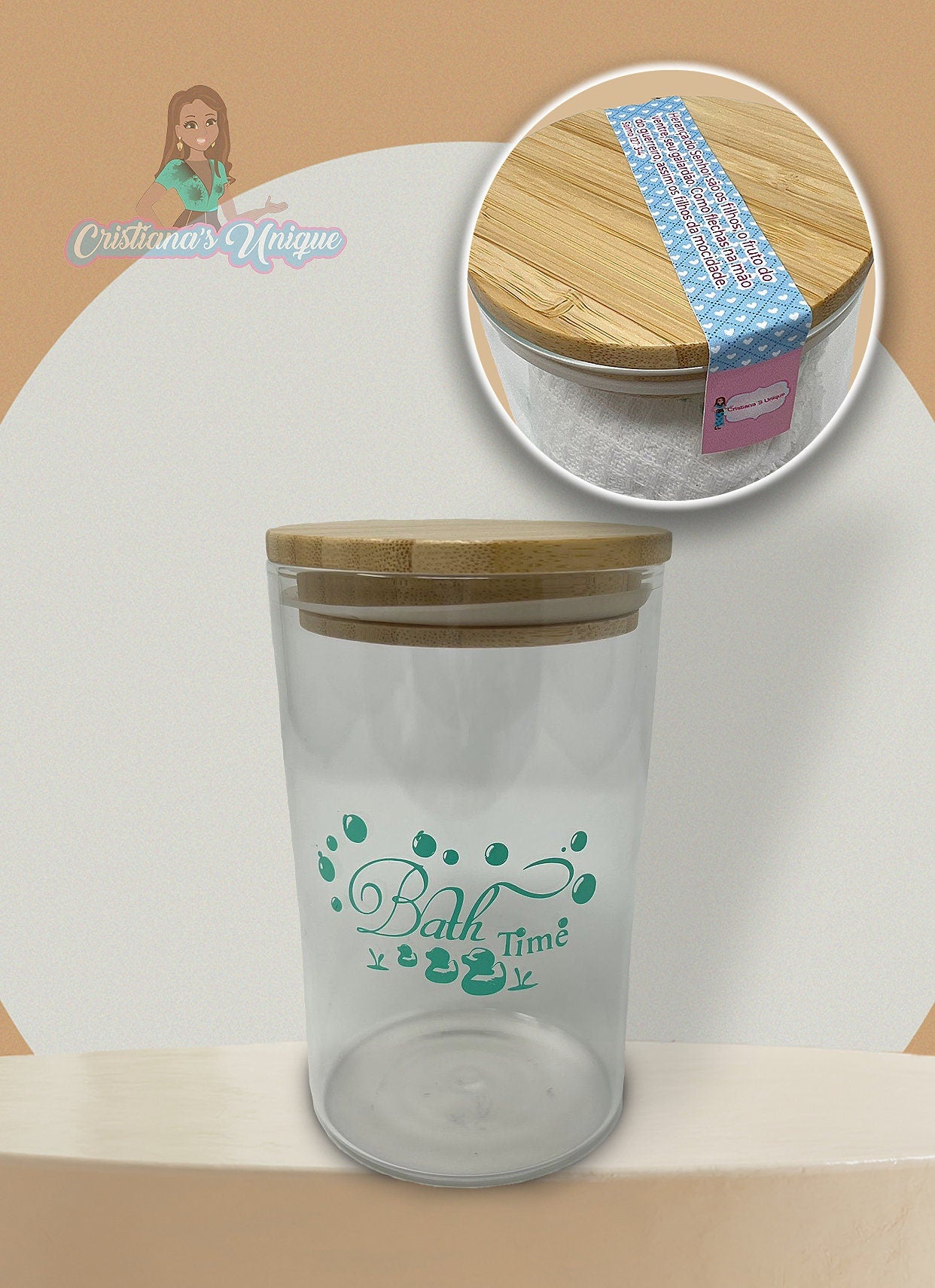 BABY BATH TIME Sponge Container