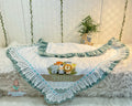 Customizable Safari Baby Blanket with Embroidered Animals – Soft Quilt Warmth