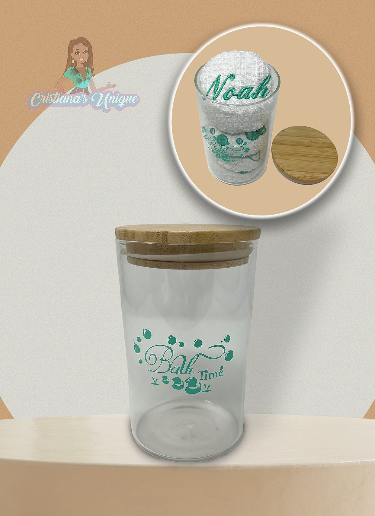 BABY BATH TIME Sponge Container