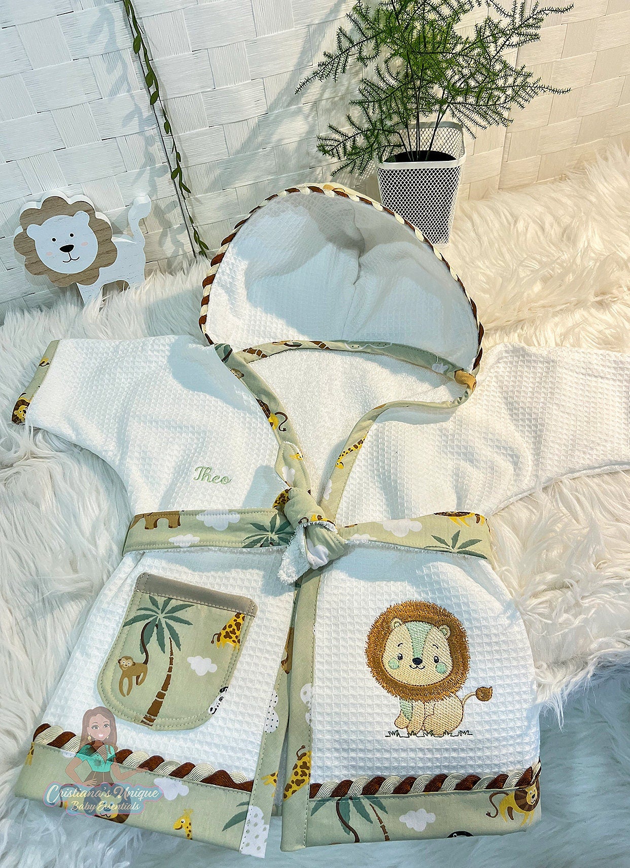 Safari after-bath Robe