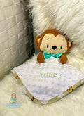 Little Monkey Baby Blanket