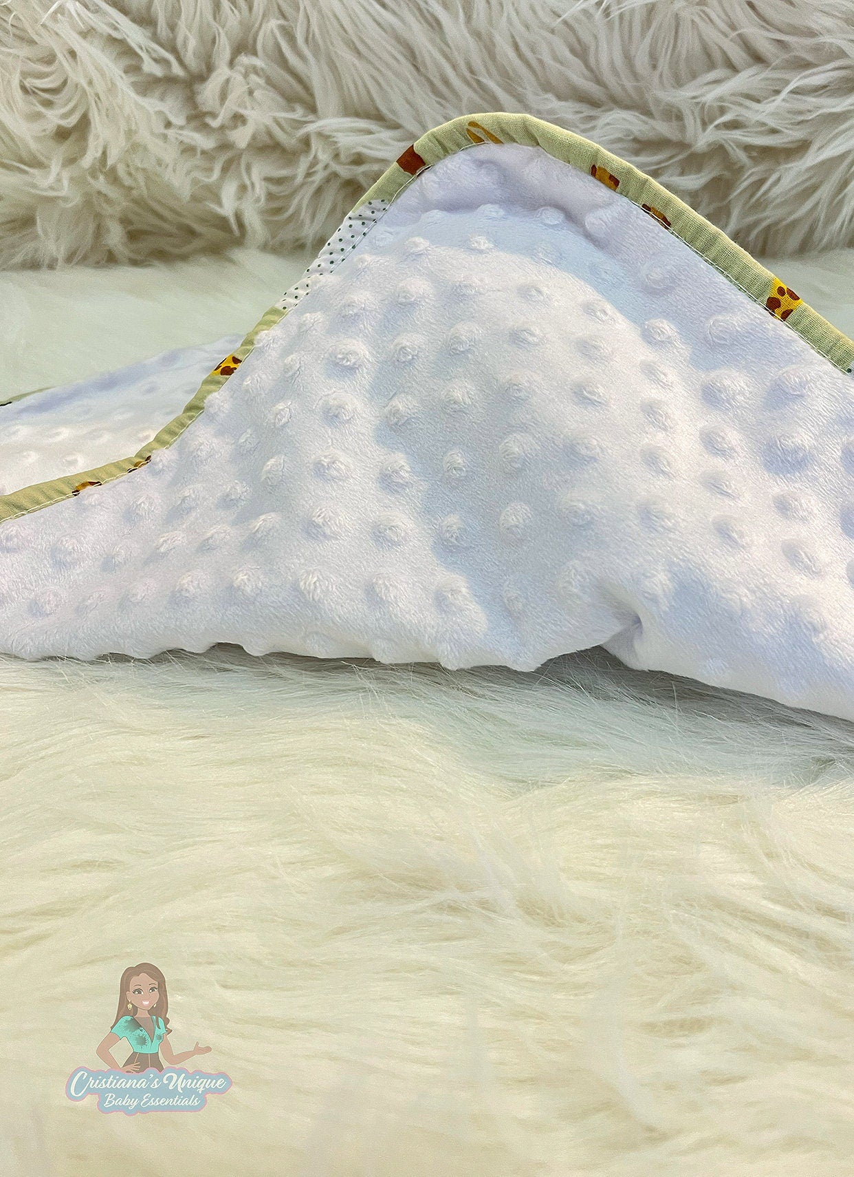 Little Monkey Baby Blanket